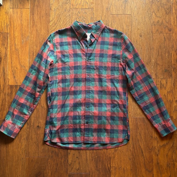 Brooks Brothers Other - Brooks Brothers Red Fleece Plaid Button Down – Size M